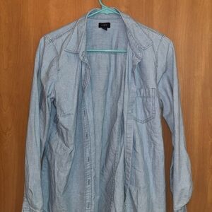J. Crew Light Blue Denim Shirt